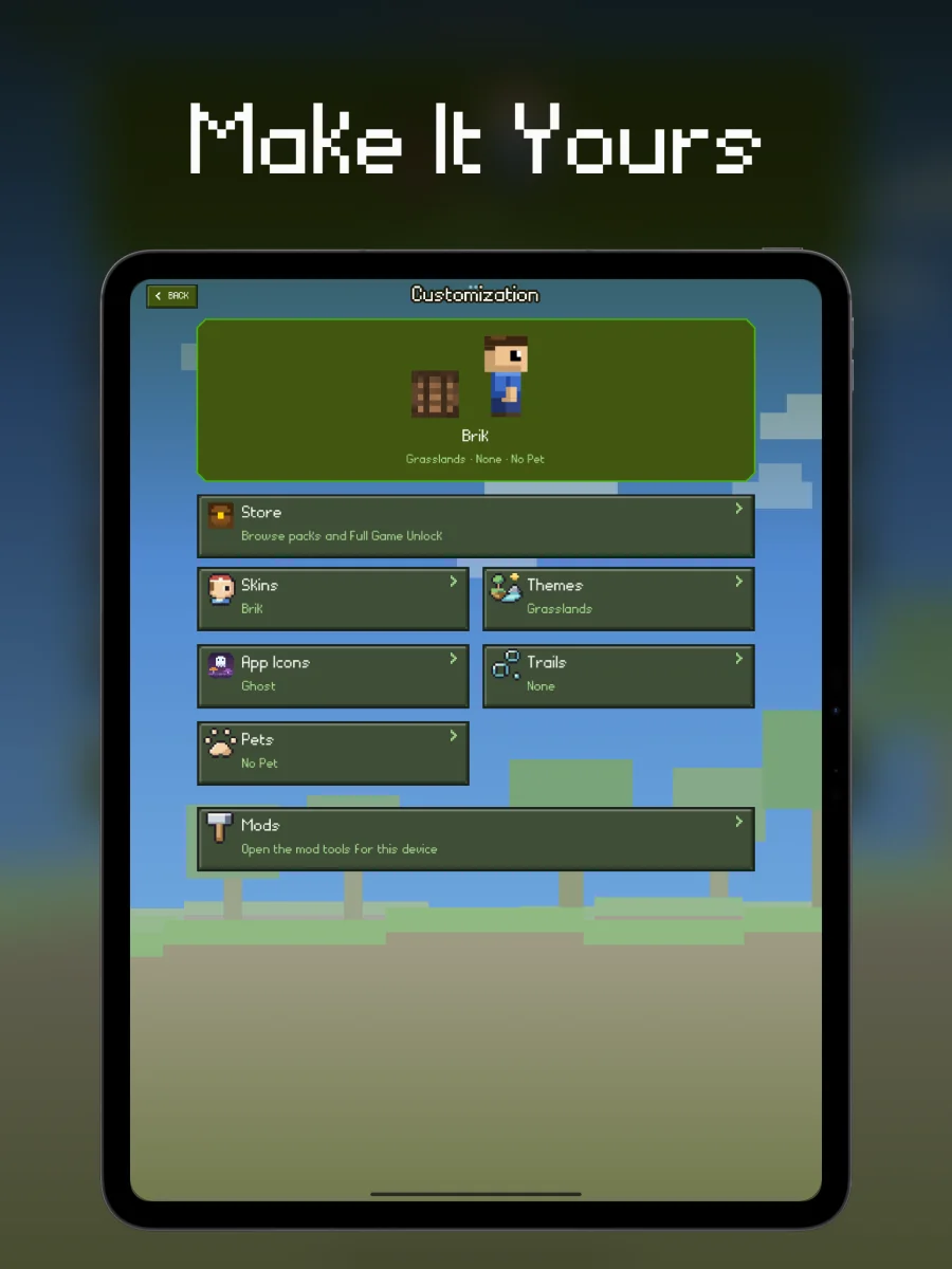 WatchBlocks on iPad: Make It Yours