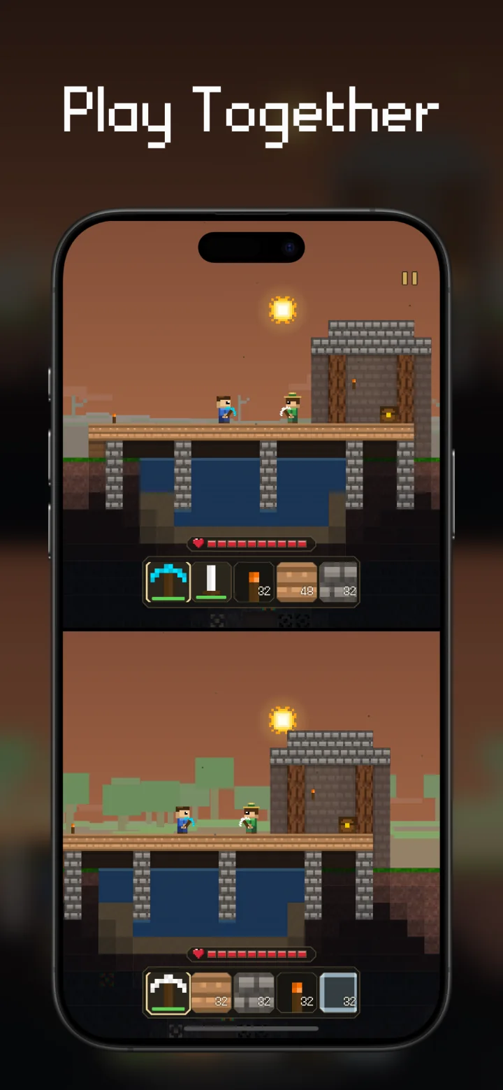 WatchBlocks on iPhone: Play Together