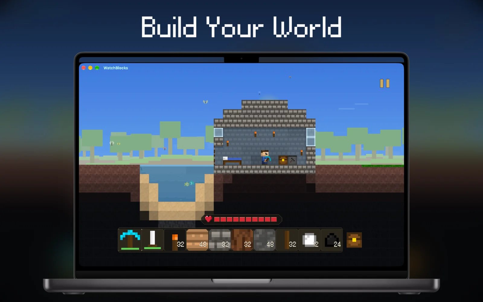 WatchBlocks on Mac: Build Your World