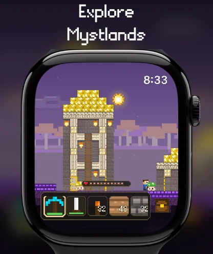 WatchBlocks on Apple Watch: Explore the Mystlands